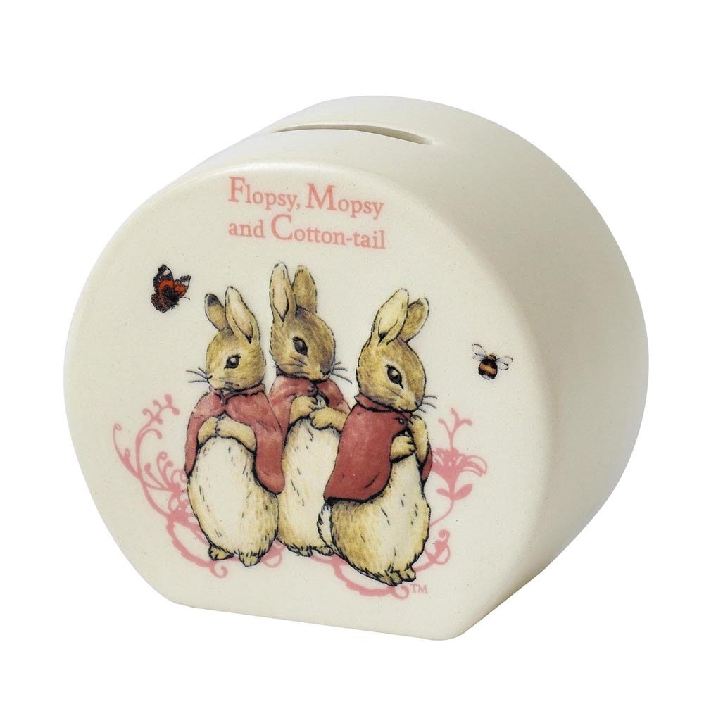 Beatrix Potter Nursery - Flopsy, Mopsy & Cotton-tail Money Bank