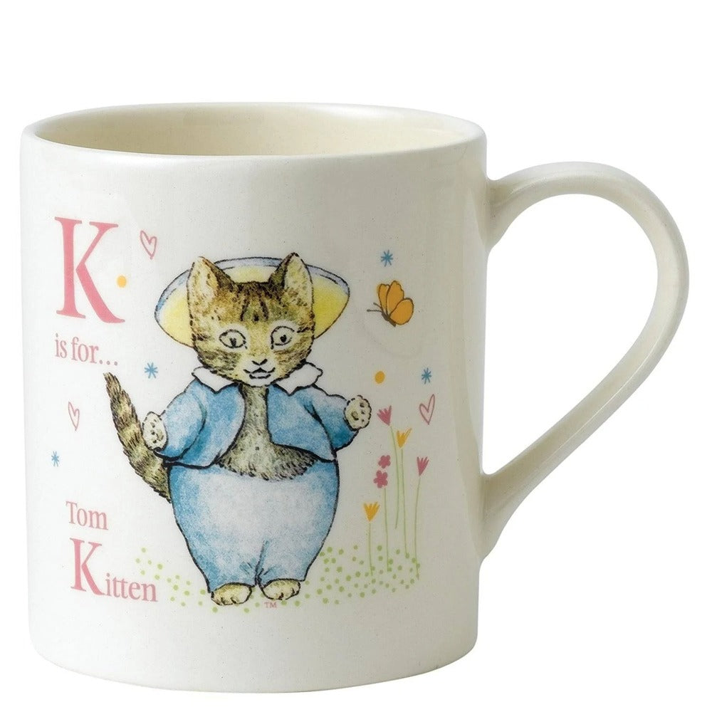 Beatrix Potter Alphabet - K - Tom Kitten Mug