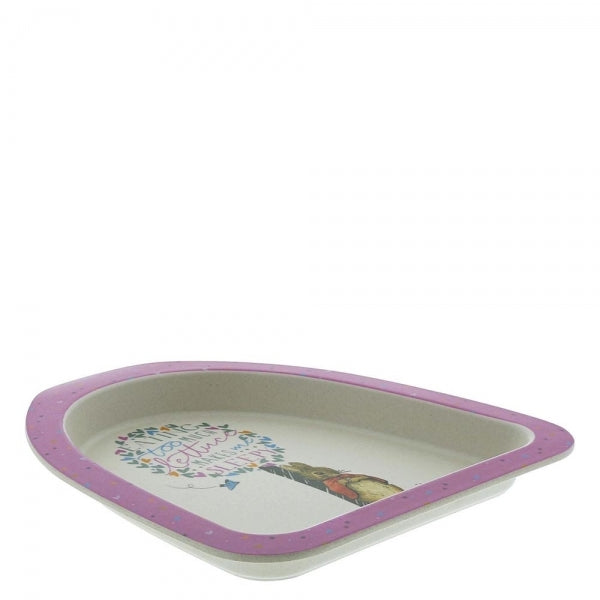 Beatrix Potter Peter Rabbit Flopsy Organic Plate