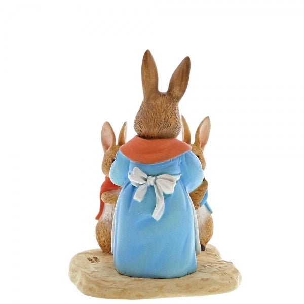 Beatrix Potter Miniature Collection Mrs. Rabbit, Flopsy and Peter