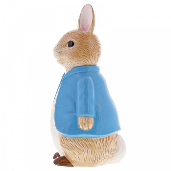 Beatrix Potter Peter Rabbit Money Bank - Sculpted Peter Rabbit