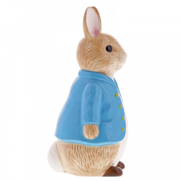 Beatrix Potter Peter Rabbit Money Bank - Sculpted Peter Rabbit