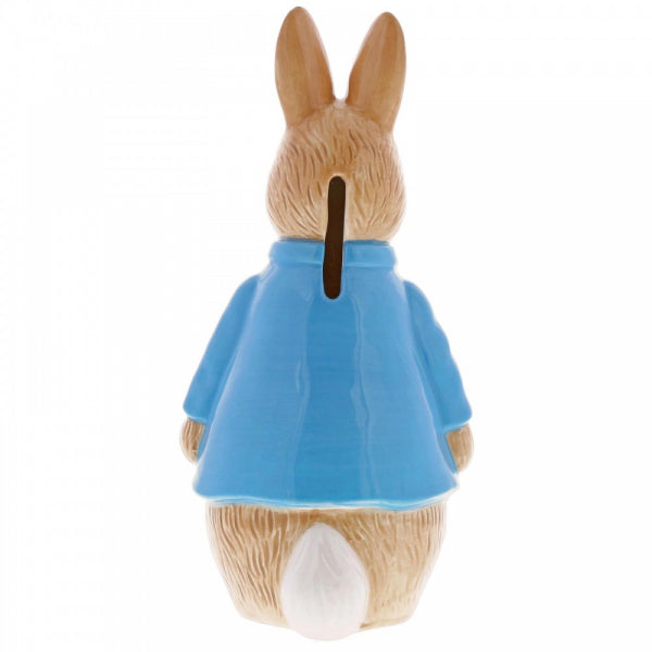Beatrix Potter Peter Rabbit Money Bank - Sculpted Peter Rabbit