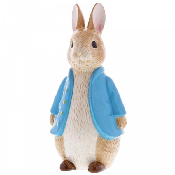 Beatrix Potter Peter Rabbit Money Bank - Sculpted Peter Rabbit