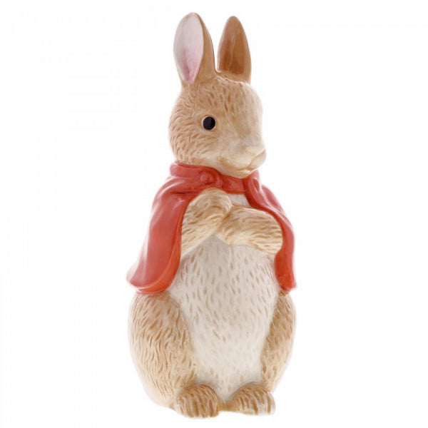 Beatrix Potter Peter Rabbit Money Bank - Sculpted Flopsy
