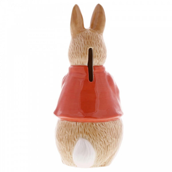 Beatrix Potter Peter Rabbit Money Bank - Sculpted Flopsy