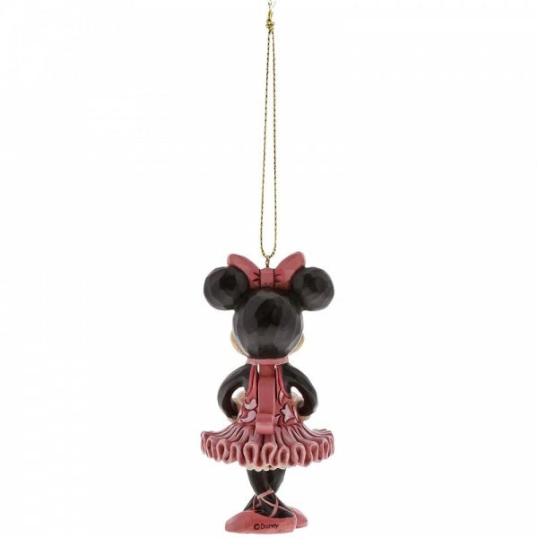 Jim Shore Disney Traditions - Minnie Mouse Nutcracker Hanging Ornament