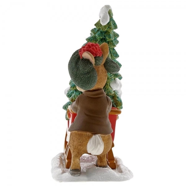 Beatrix Potter Miniature Collection Benjamin Bunny Preparing for Christmas