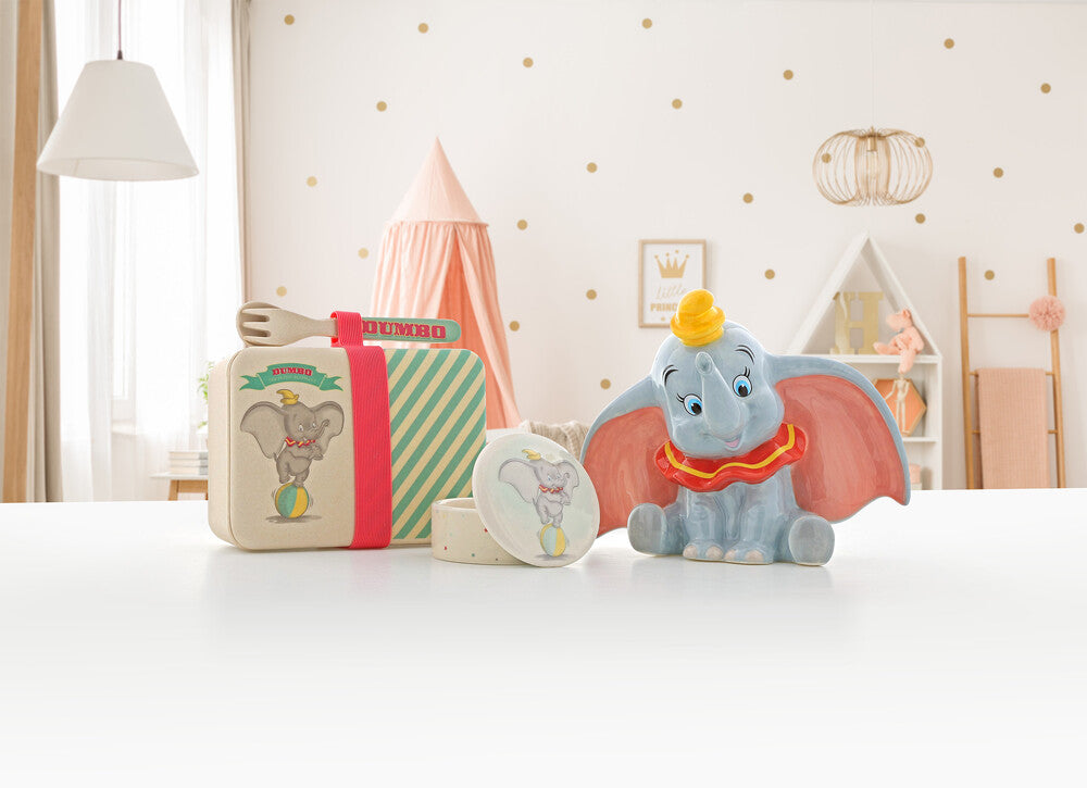 Disney Enchanting Organic Snack Box With Cutlery - Dumbo
