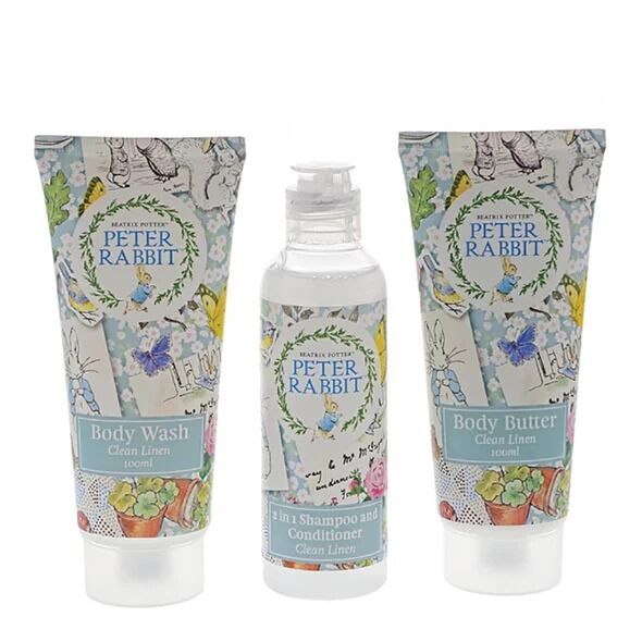 Beatrix Potter Peter Rabbit - Clean Linen Travel Set