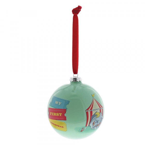 Disney Enchanting Baby Dumbo First Christmas Bauble