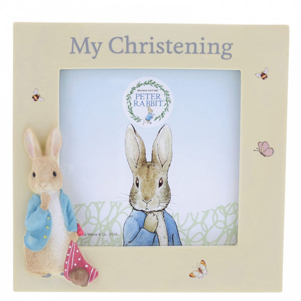 Beatrix Potter Peter Rabbit Photo Frame - Peter Rabbit My Christening