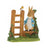 Beatrix Potter Peter Rabbit Miniature Figurine - Peter Rabbit on Wooden Stile