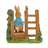 Beatrix Potter Peter Rabbit Miniature Figurine - Peter Rabbit on Wooden Stile