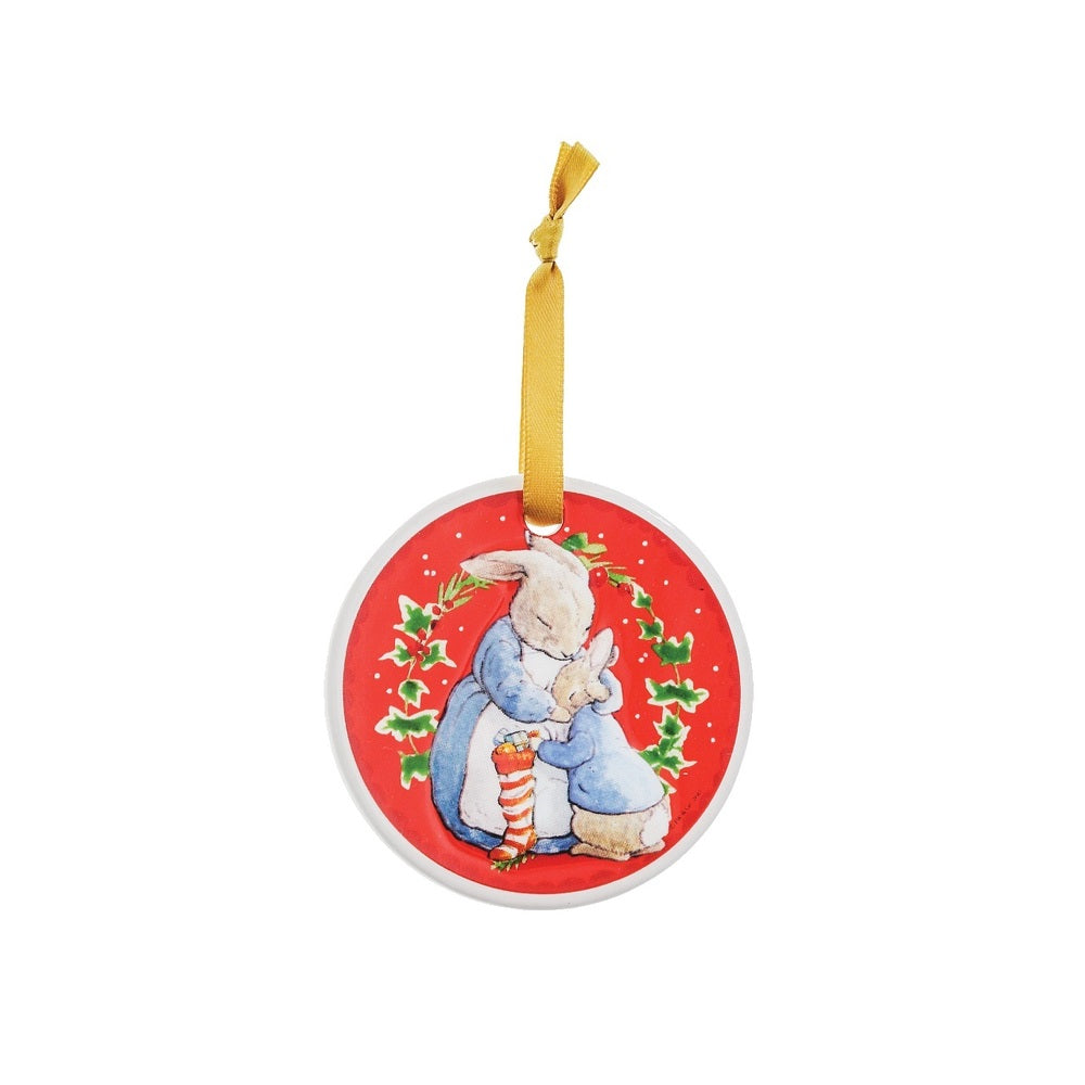 Beatrix Potter Winter Hanging Ornaments - Peter Rabbit (Set of 4)