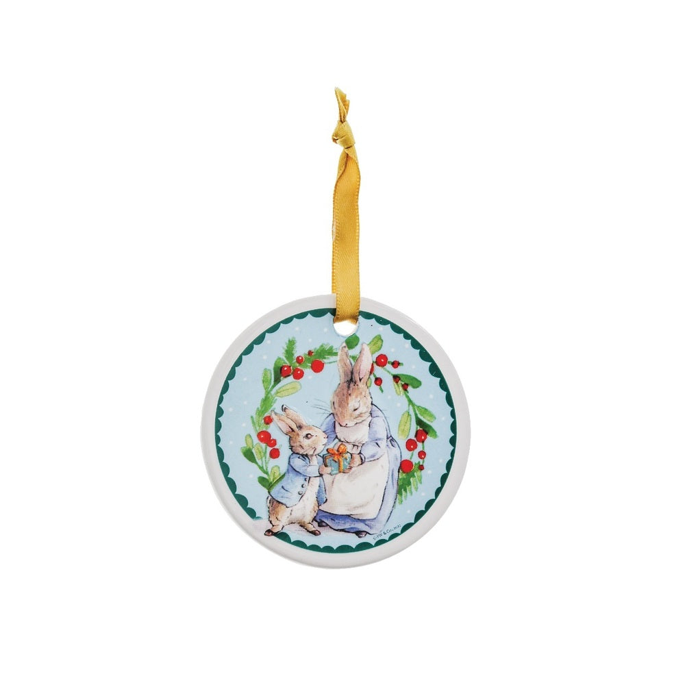 Beatrix Potter Winter Hanging Ornaments - Peter Rabbit (Set of 4)