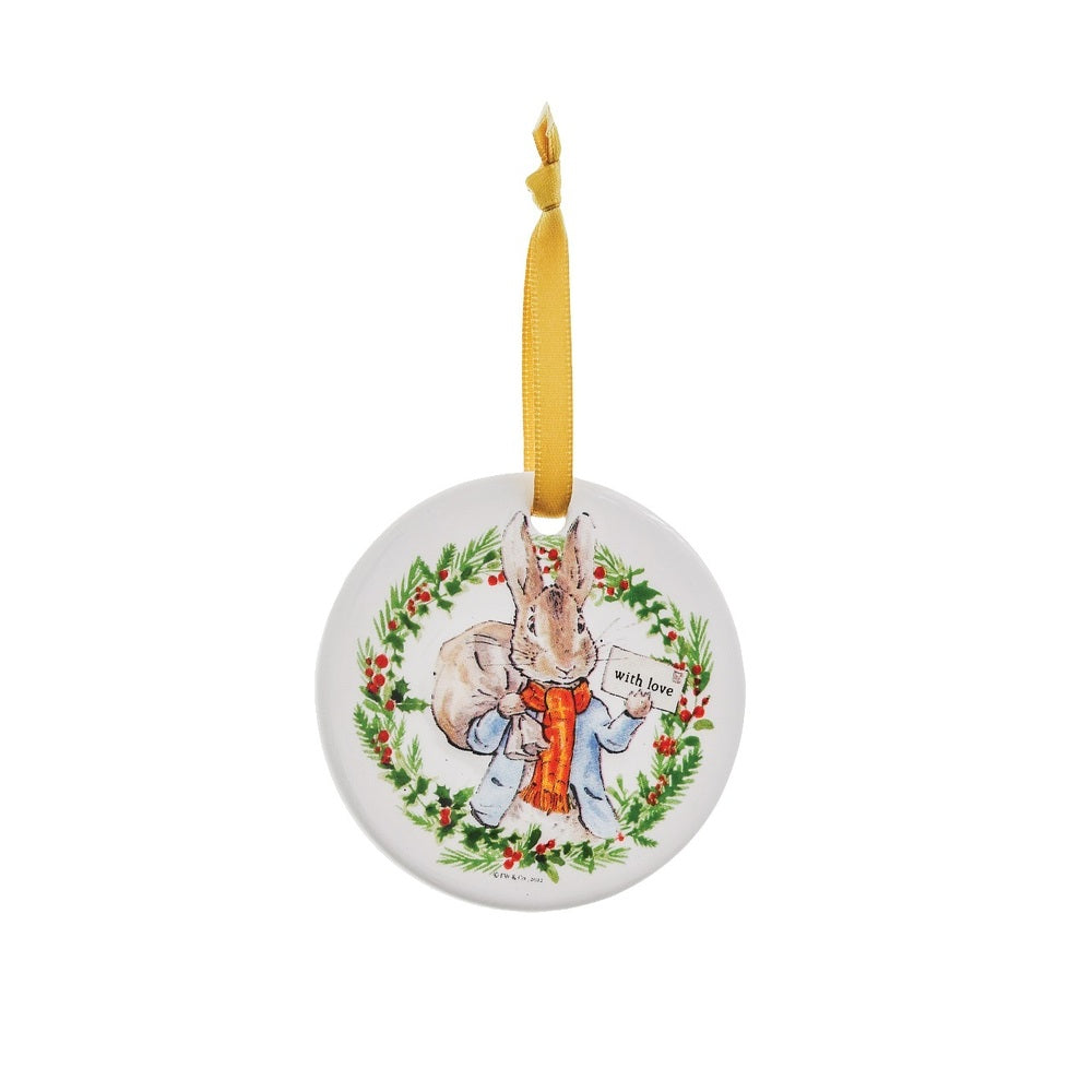 Beatrix Potter Winter Hanging Ornaments - Peter Rabbit (Set of 4)