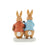 Beatrix Potter Peter Rabbit Figurine - Peter Rabbit & Flopsy in Winter
