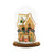 Disney Enchanting Dome - Mickey and Minnie with Gingerbread House - Home For Christmas