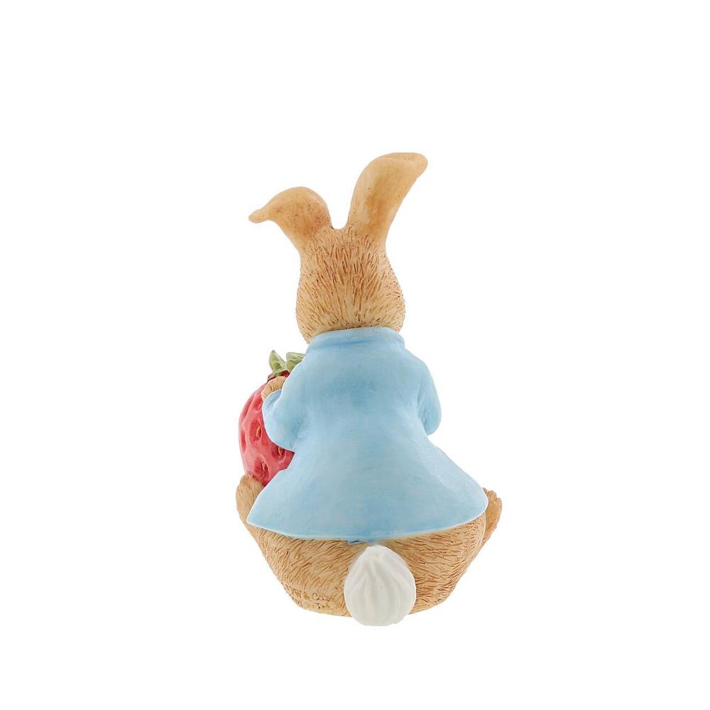 Beatrix Potter Peter Rabbit Figurine - Peter Rabbit With Strawberry
