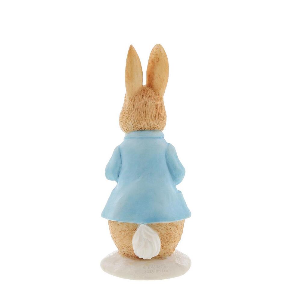 Beatrix Potter Peter Rabbit Figurine - Peter With Stocking