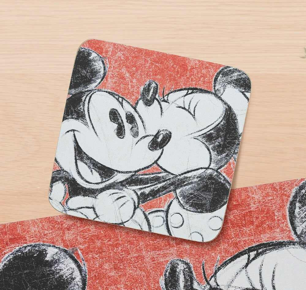 Disney Home - Mickey & Minnie - Coasters (Set of 4)