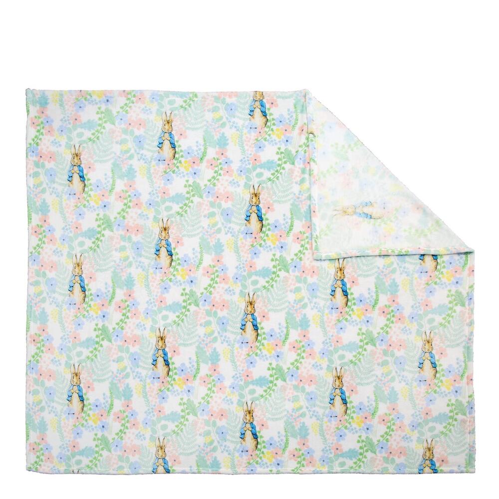 Beatrix Potter Peter Rabbit English Garden Collection - Peter Rabbit Throw