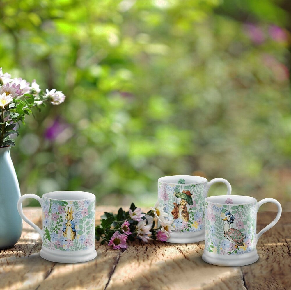 Beatrix Potter Peter Rabbit English Garden Collection - Benjamin Bunny Mug