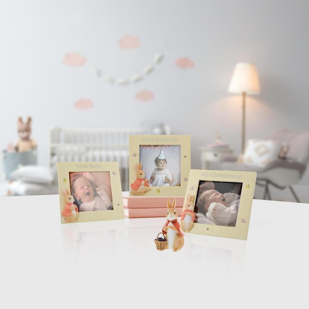 Beatrix Potter Nursery - Flopsy New Baby Frame