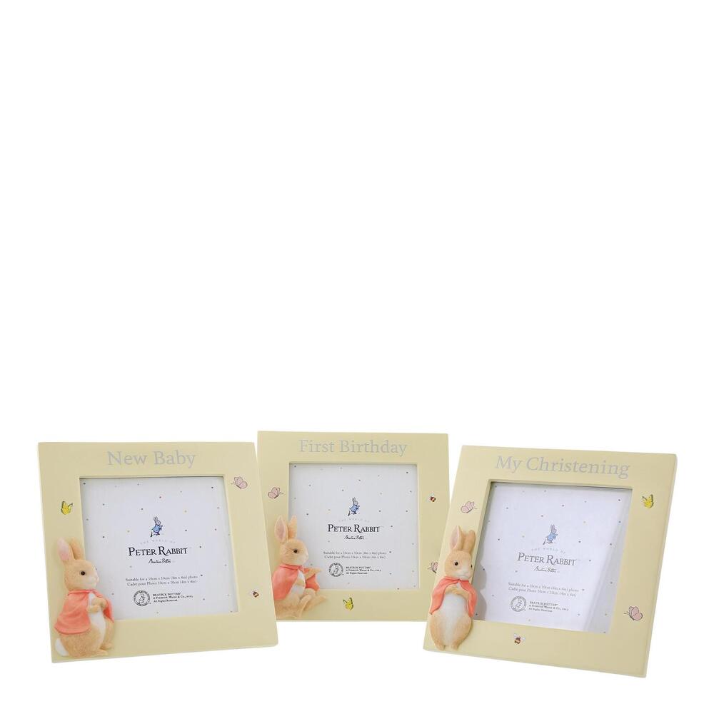 Beatrix Potter Nursery - Flopsy 1st Birthday Frame