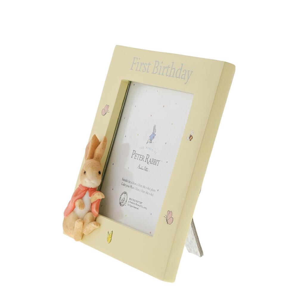 Beatrix Potter Nursery - Flopsy 1st Birthday Frame