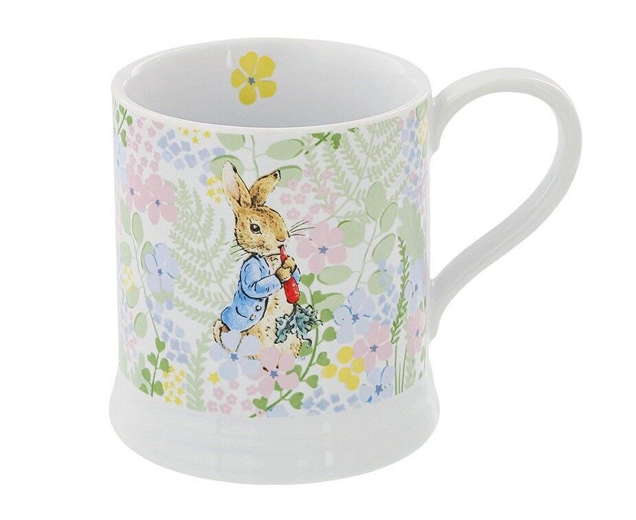 Beatrix Potter Peter Rabbit English Garden Collection - Peter Rabbit with Radish Mug