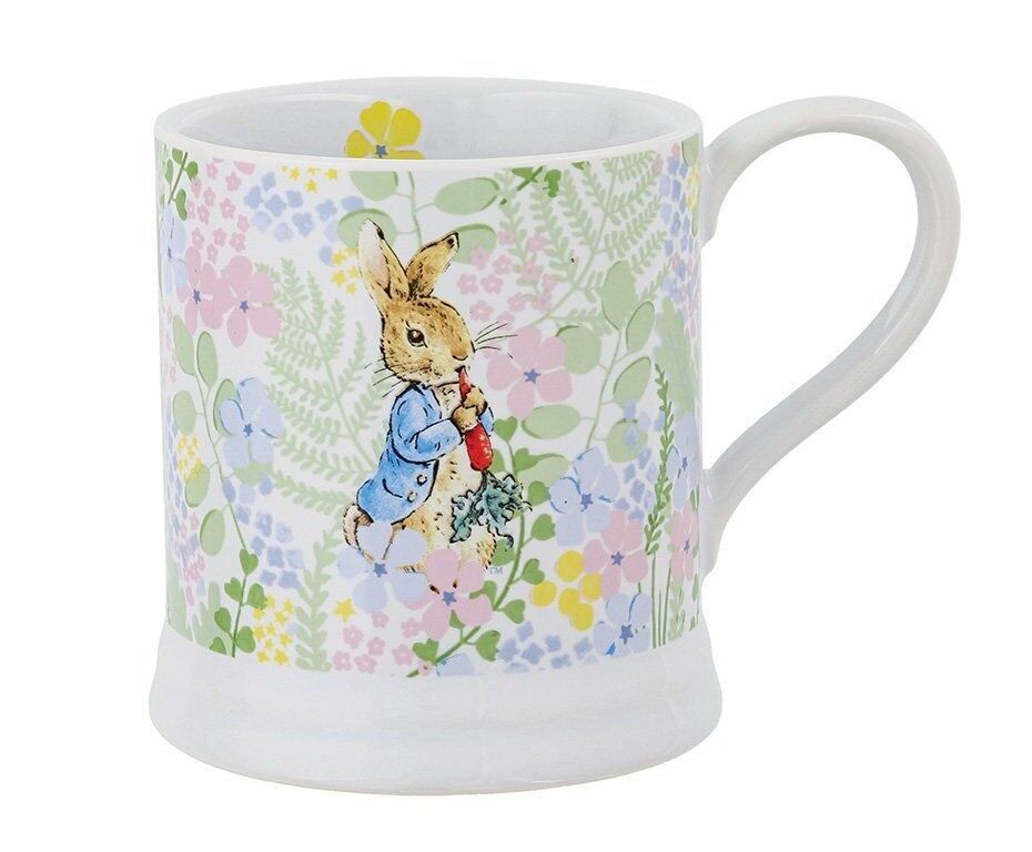 Beatrix Potter Peter Rabbit English Garden Collection - Peter Rabbit with Radish Mug