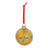 Beatrix Potter Peter Rabbit Christmas - Peter & Benjamin Bunny Gold Festive Bauble