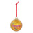 Beatrix Potter Peter Rabbit Christmas - Peter & Benjamin Bunny Gold Festive Bauble