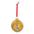 Beatrix Potter Peter Rabbit Christmas - Peter & Benjamin Bunny Gold Festive Bauble
