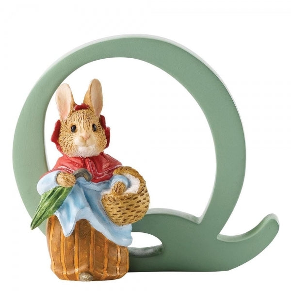 Vaulted Beatrix Potter Alphabet - Q - Mrs. Rabbit