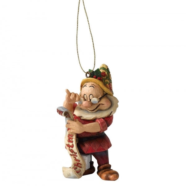 Jim Shore Disney Traditions - Snow White & The Seven Dwarfs - Doc Hanging Ornament