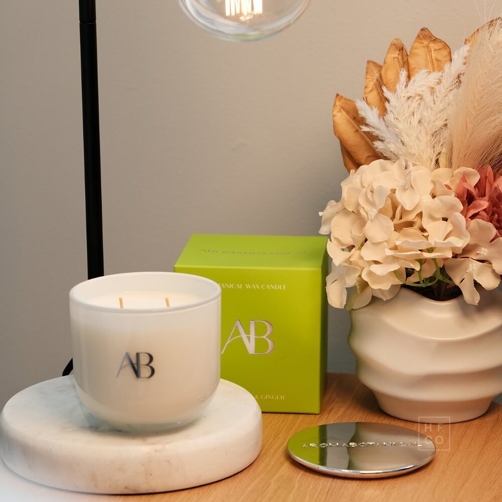 Aromabotanical Candle Lemongrass & Ginger 340g
