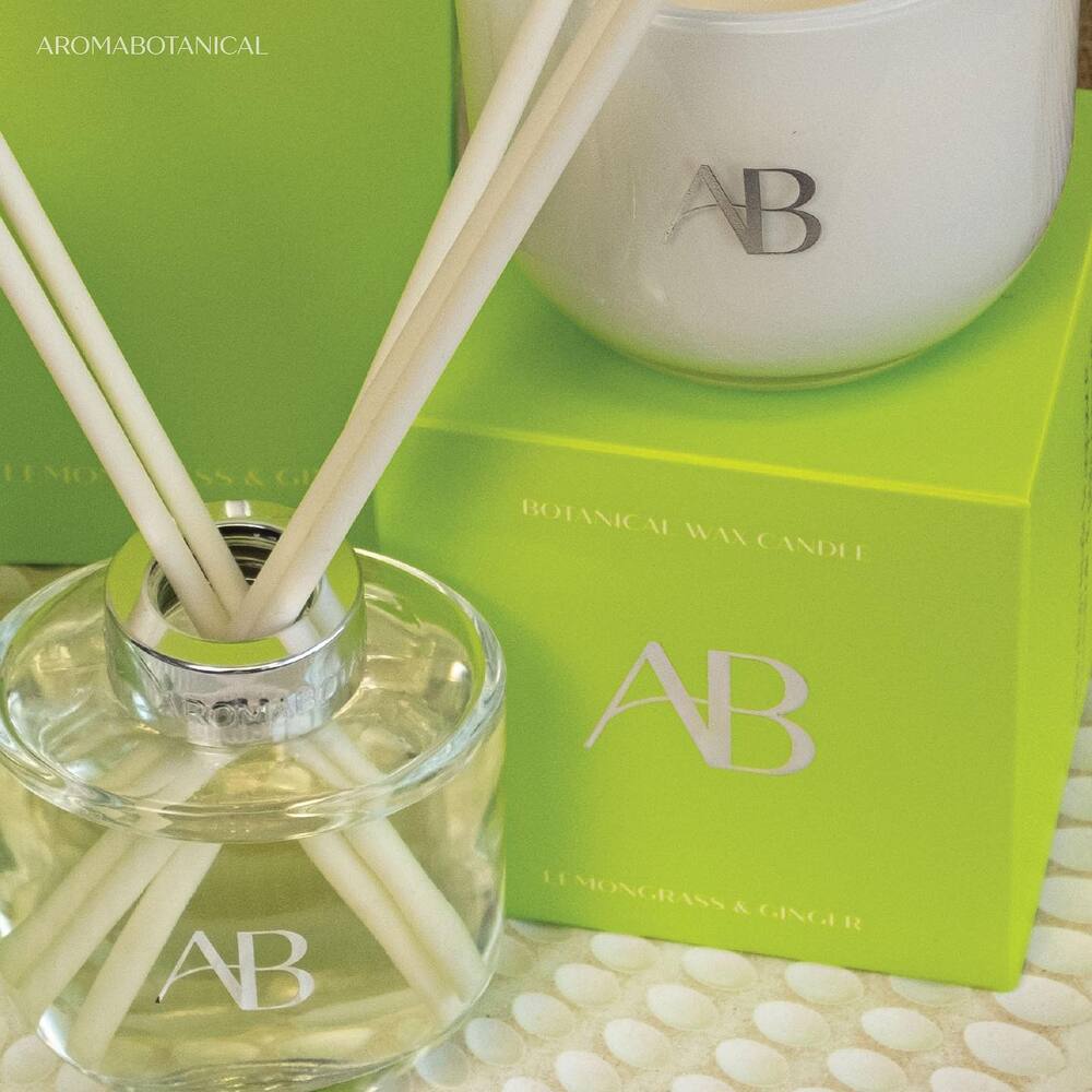 Aromabotanical Candle Lemongrass & Ginger 340g