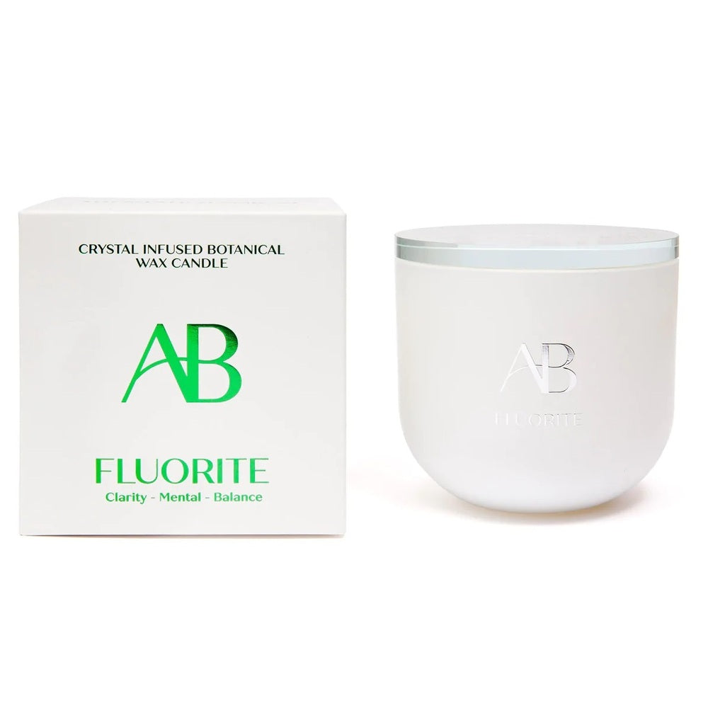 Aromabotanical Crystal Candle - Fluorite
