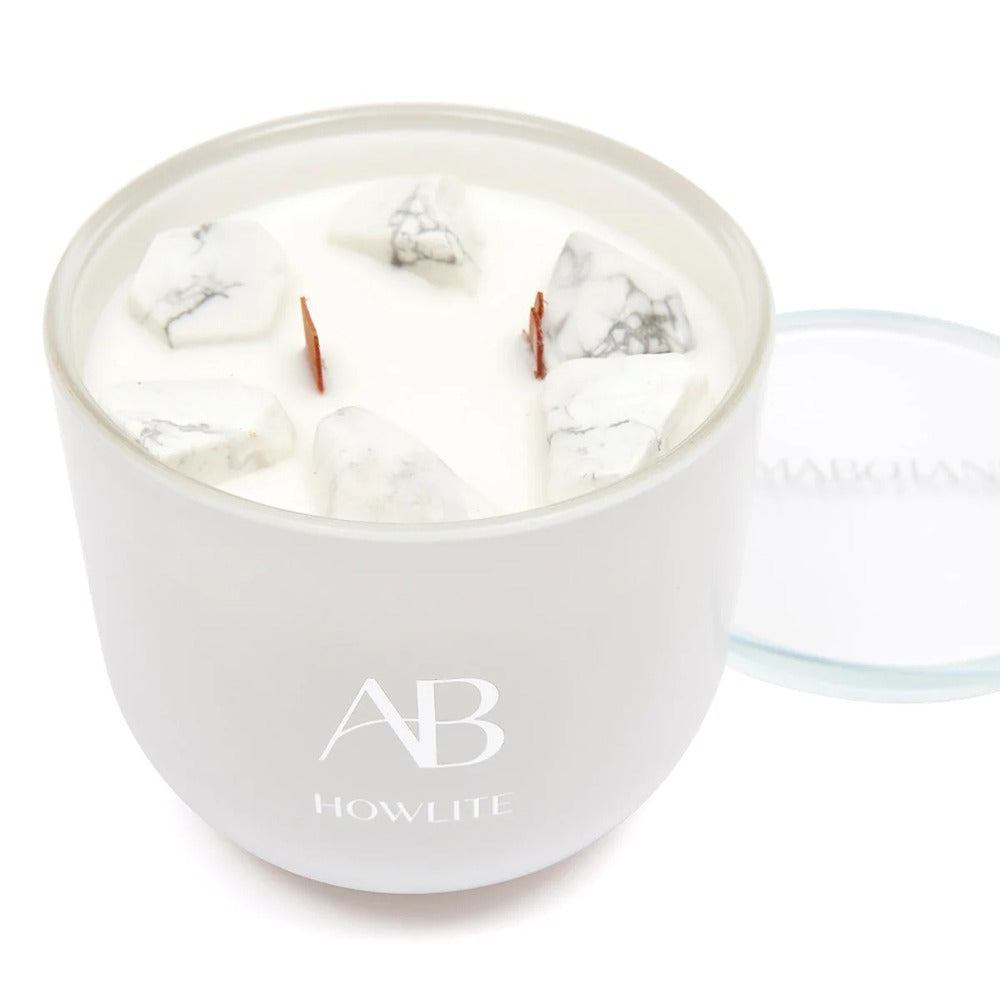 Aromabotanical Crystal Candle - Howlite