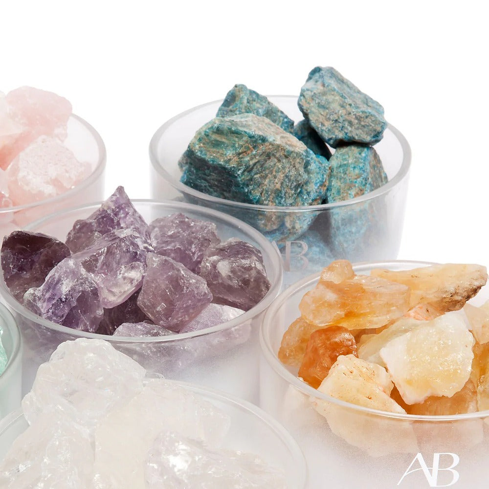 Aromabotanical Crystal Potpourri & Oil - Blue Apatite