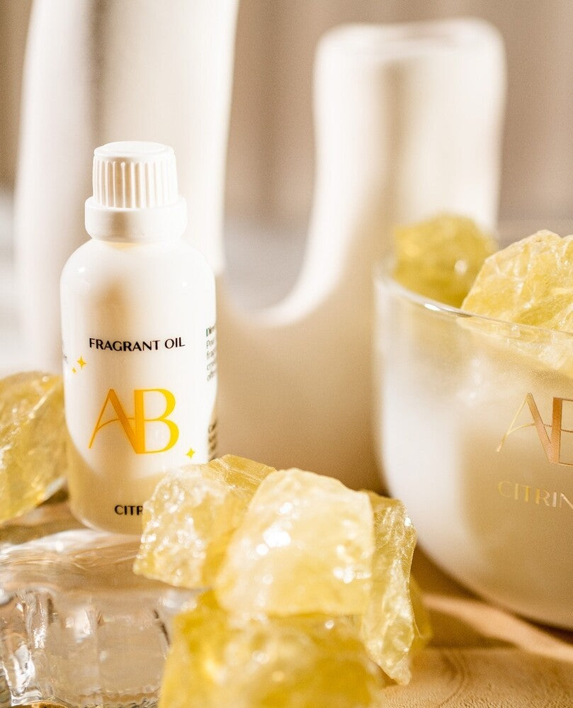 Aromabotanical Crystal Potpourri & Oil - Citrine