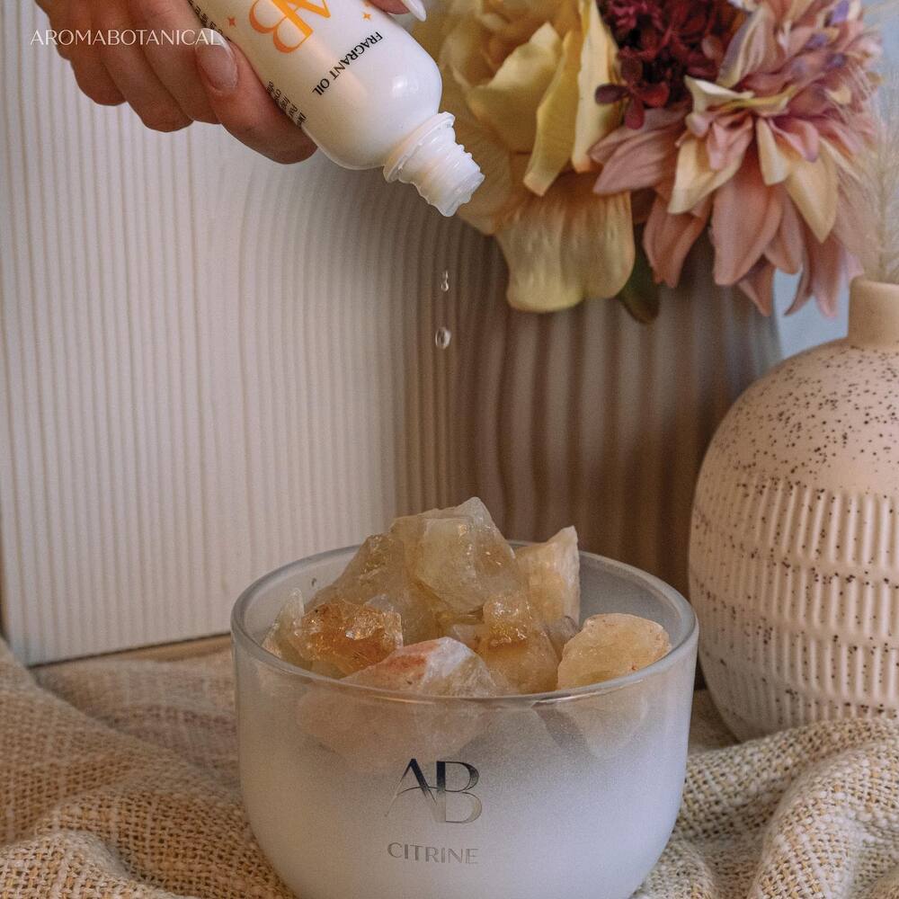 Aromabotanical Crystal Potpourri & Oil - Citrine
