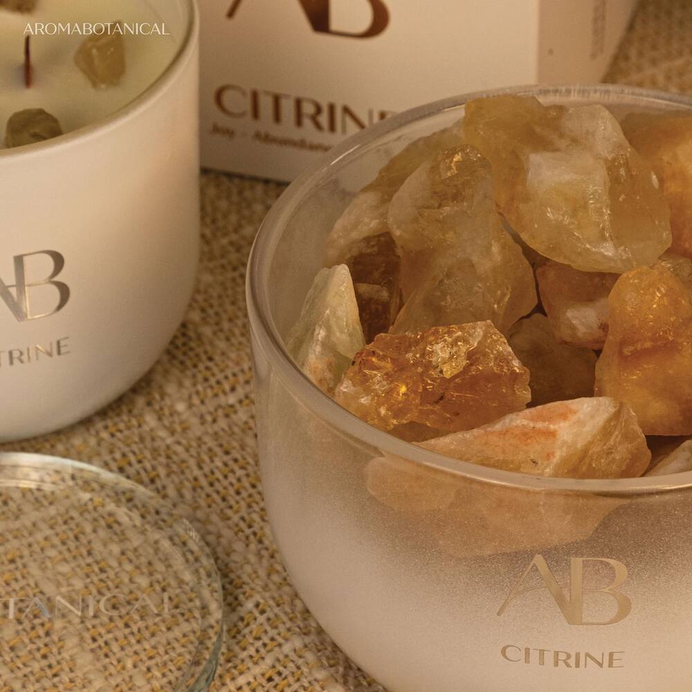Aromabotanical Crystal Potpourri & Oil - Citrine