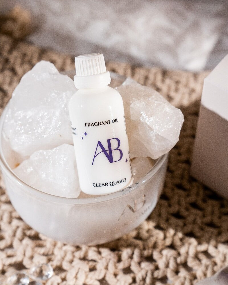 Aromabotanical Crystal Potpourri & Oil - Clear Quartz