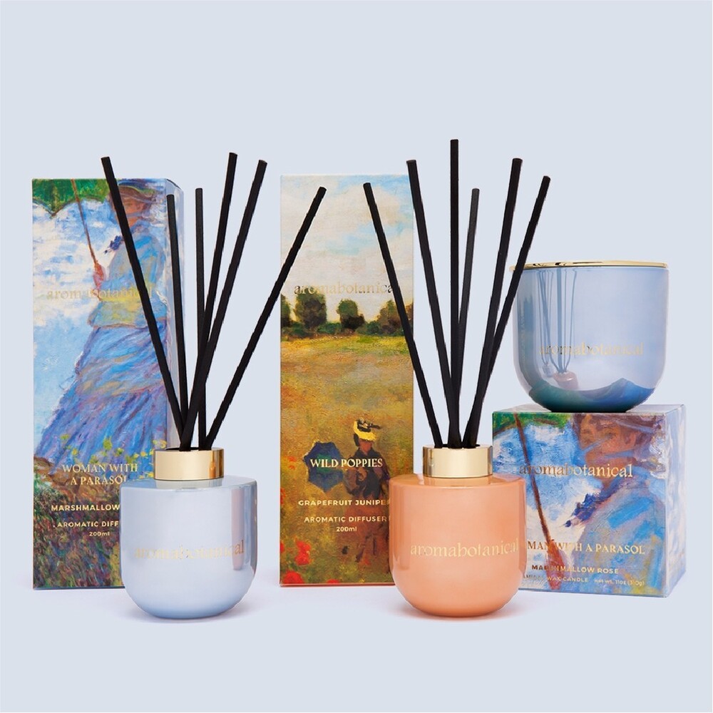 Aromabotanical Masters Woman Large Candle - Marshmallow Rose