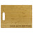 Say What? Bamboo Cutting Board - Dude With The Food