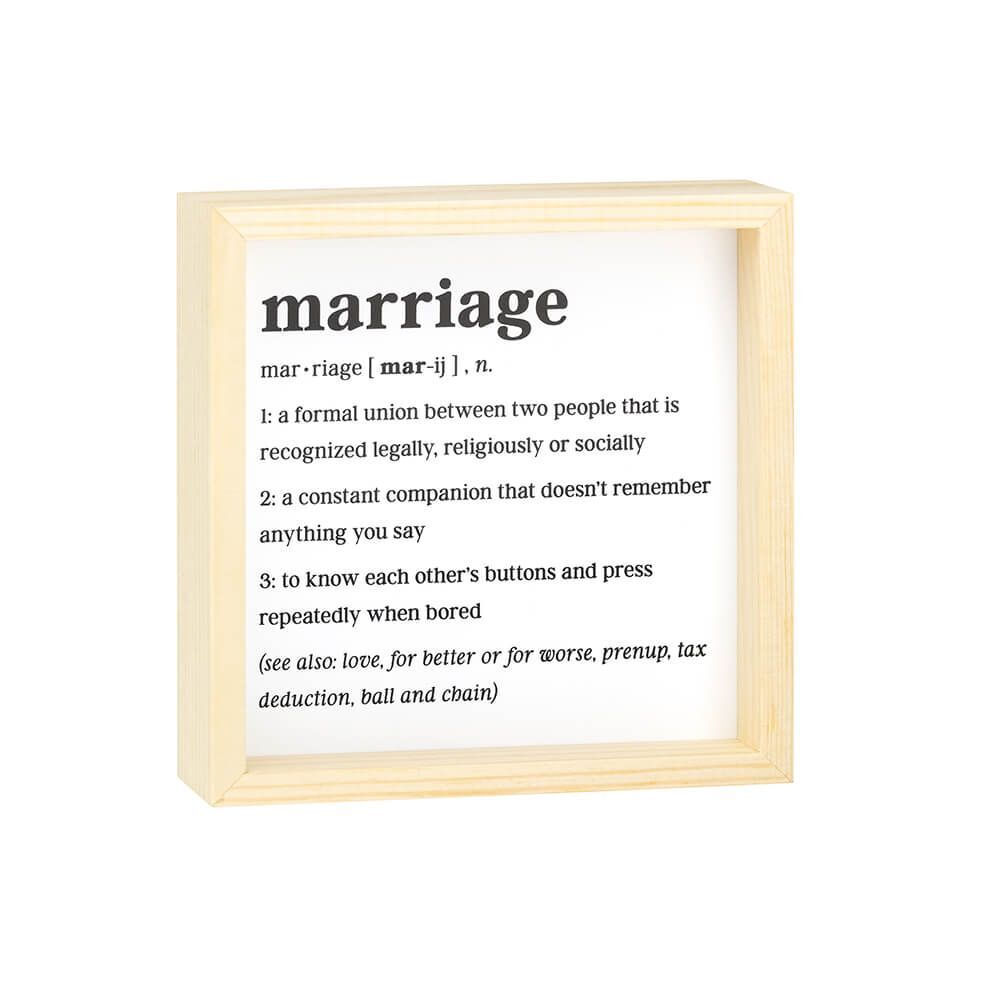 De.fined Framed Art - Marriage